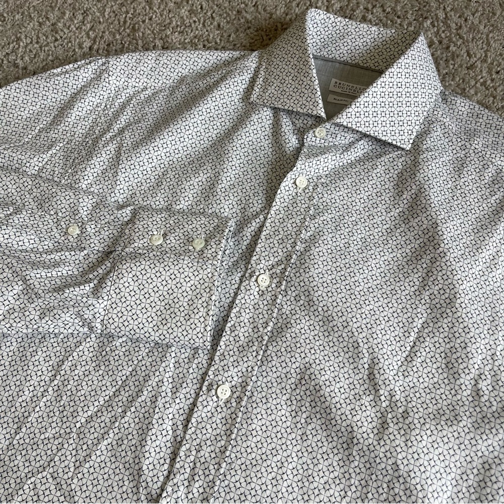Brunelli Cucinelli Button Down Long Sleeve Shirt